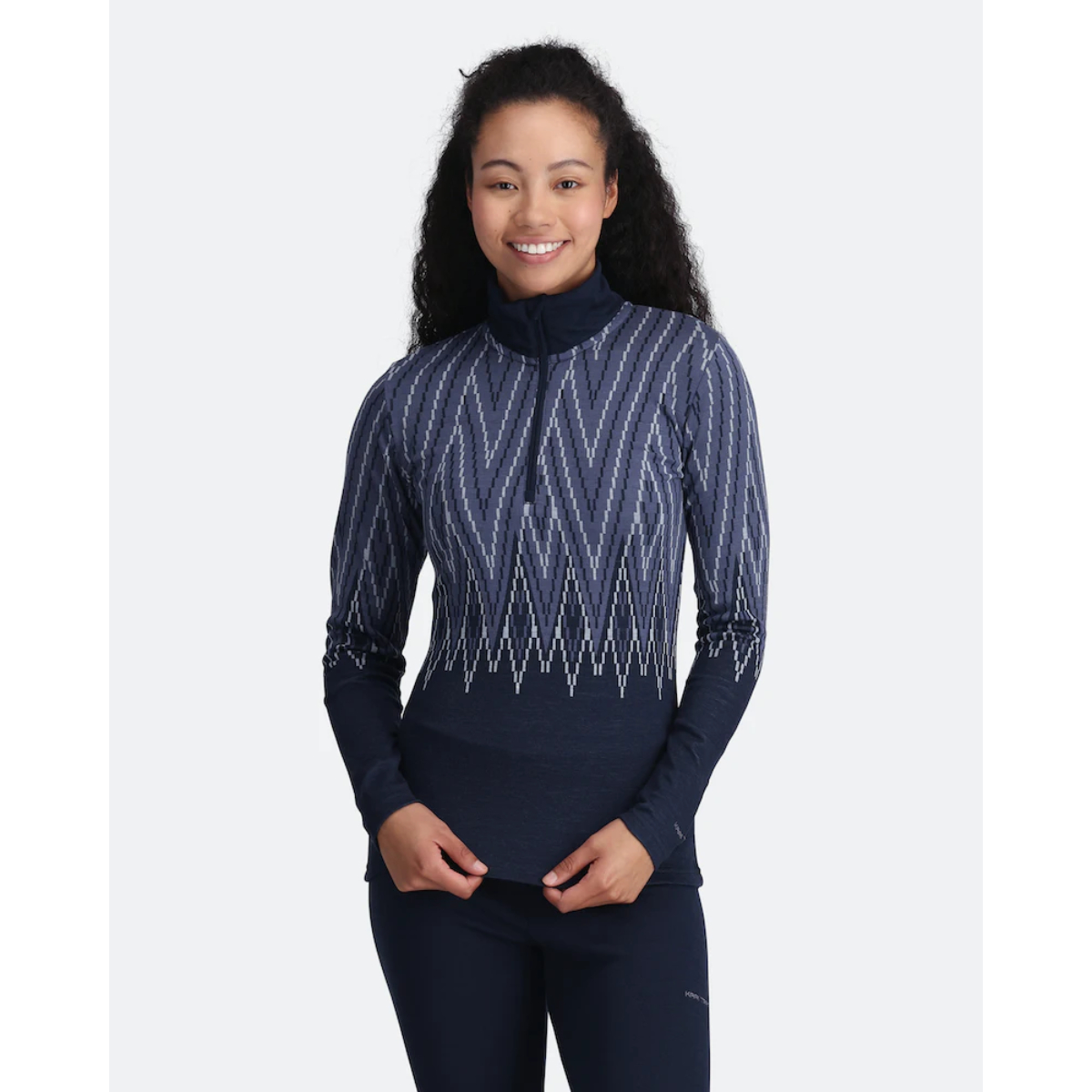 Kari Traa Juliane 220g Wool Half Zip Womens | Christy Sports